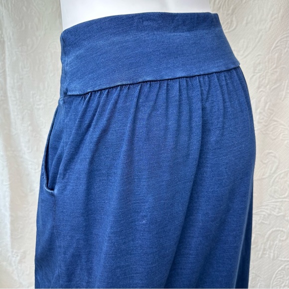 J.Jill Purejill Indigo Blue 2-Piece Pull-on Midi Skirt and Tunic - Picture 10 of 15
